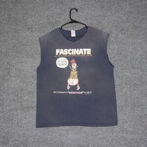 Vintage Jeff Foxworthy Redneck Words Mens Graphic Sleeveless T Shirt L Dank Meme